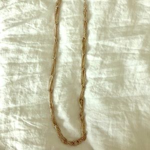 Silver necklace